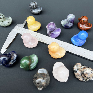 Ingrosso cristallo naturale fatto a mano giallo Calcite rosa quarzo varietà di cristallo di quarzo anatra - Product Image 4