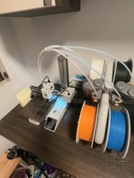 Imprimante 3D de bureau Bambu Lab A1 Mini Combo, version internationale débloquée UE/Royaume-Uni, surveillance à distance via WiFi mobile