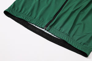 Maillot de Ciclismo Verde Oscuro de Manga Larga, Alta Elasticidad, Transpirable y Resistente, para Desplazamientos Urbanos y Recorridos de Corta Distancia - Product Image 5