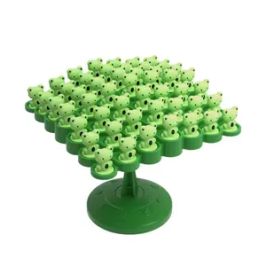 Jouet éducatif en plastique drôle table de jeu mignon grenouille enfants jouets ensemble parent enfant interactif équilibre grenouille jouets