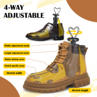 Élargisseur de chaussures robuste et réglable pour bottines, baskets et chaussures plates – Kit professionnel d'élargissement de chaussures