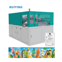 Machine de soufflage automatique de préformes pour bouteilles à alimentation manuelle 2 cavités 2L, machine de fabrication de bouteilles en plastique pour bouteilles d'eau