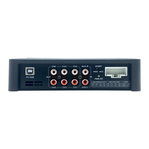2025 Nuevo EQ de 31 bandas Construido en BT5.0 60W 6CH <span class=keywords><strong>DSP</strong></span> Amplificador Procesador de <span class=keywords><strong>audio</strong></span> con amplificador 4CH Amplificador - Product Image 1