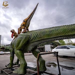 AD-05 Zigong Factory Animatronic Dinosaurio Jurásico Dino Mundo Lguanodon VS <span class=keywords><strong>Deinonychus</strong></span> - Product Image 4