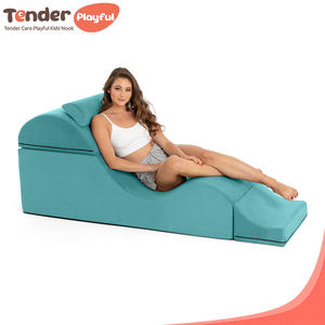 Sillón Convertible de Microfibra para Yoga, Masajes y Dormitorio, Estilo Chaise Longue, Marca TenderPlayful, OEM/ODM - Product Image 1