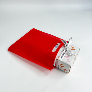 Sac écologique en non-tissé avec poignées, sac de shopping pour vêtements, emballage pour boîte à chaussures, sac cadeau personnalisé avec logo découpé - Product Image 3