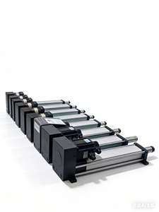 Cylindre linéaire télescopique à vis à billes personnalisé, moteur à vérin électrique en acier inoxydable à grande poussée et haute vitesse - Product Image 5