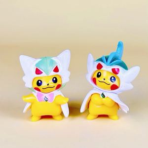 Set de Figuras de Acción de Pokémon de Dibujos Animados, Accesorios, Muñeco 3D, Decoración para Coche, Pastel, Mesa, Figura de Acción, Regalos para Niños, Venta al por Mayor - Product Image 3