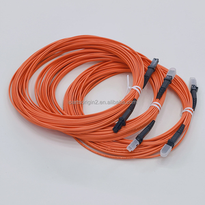 สายแพทช์ไฟเบอร์ MTRJ ต่อ MTRJ แบบมัลติโหมด OM1 OM2 ขนาด 62.5/125 50/125 สีส้ม สายจัมเปอร์ไฟเบอร์ออปติก PVC สำหรับการสื่อสารเครือข่าย - Product Image 6