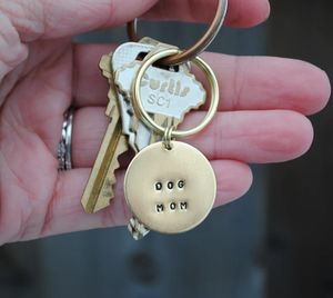 Porte-clés personnalisé en acier inoxydable <span class=keywords><strong>pour</strong></span> les Couples et les mamans - Product Image 2