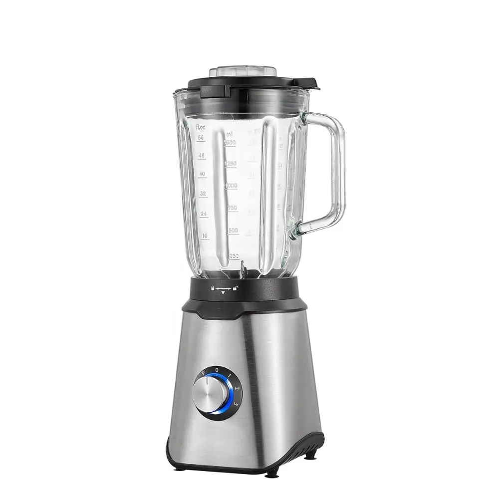 600W per uso domestico robot da cucina tavolo succo frullatore con 1.5L Vaso di vetro