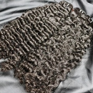 Envío de la gota sin procesar cabello vietnamita crudo al por mayor cutícula alineada cabello rizado birmano crudo rizado precio de fábrica bajo - Product Image 4