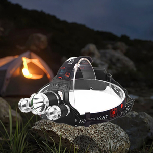 Linterna Frontal LED Entai de 800 Lúmenes con Zoom, Carga USB y CC, con 4 Modos de Iluminación, Logotipo Impreso, Linterna Frontal con Carga CC - Product Image 3