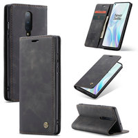 Étui de luxe CaseMe pour OnePlus 8 Pro, étui portefeuille à rabat magnétique pour OnePlus 8, 7, 7 Pro, 6, 7T