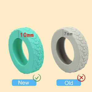 ชุดอัพเกรด 8 ชิ้น ฝาครอบป้องกันล้อกระเป๋าเดินทางซิลิโคนลดเสียงรบกวน ป้องกันฝุ่นและรอยขีดข่วน - Product Image 2