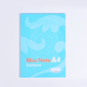 Gran oferta, cuaderno de oficina A4 de 160 páginas, papel de impresión colorido de cartón con patrón cuadrado pequeño encuadernado con pegamento de alta calidad para ocupado - Product Image 2