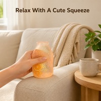 Jouet sensoriel anti-stress en forme de bouteille de lait TPR, jouet de bureau souple à presser, tranche de fruit, cadeau pour soulager le stress