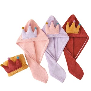 Phụ Nữ Của Thế Hệ Mới Dễ Thương Tóc Khăn Hat Dày Nhanh Chóng Làm Khô Thấm Bông Tắm In Cho Nhà Bãi Biển Sử Dụng - Product Image 4