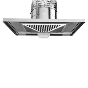 <span class=keywords><strong>Hotte</strong></span> de cuisine murale de type îlot, grande puissance d'aspiration, en acier inoxydable, multi-vitesses, 21m³/min, pour usage résidentiel, avec fonction climatisation - Product Image 6