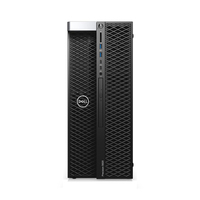 Nouvelle station de travail de précision T5820 5820 avec processeur W-2223 / W2195, 8 Go de RAM, 2 To de stockage pour ordinateurs de bureau tour
