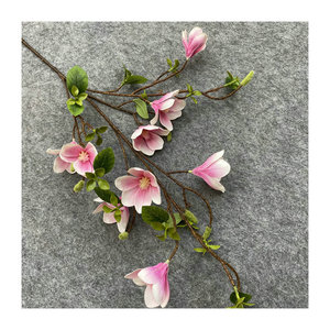 Guirnalda de Flores de Magnolia Artificial de 30cm-100cm, Multicolor, Decoración para el Hogar y Bodas - Product Image 5