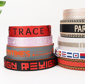 Cao đàn hồi Jacquard đàn hồi ban nhạc sọc Patterned giày cao su đồ lót quần nhà bền dệt may Xương Cá Phong Cách - Product Image 3