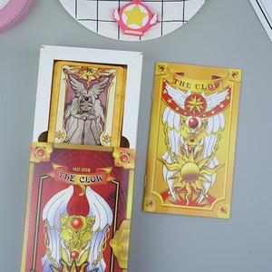 3 Diseños de Tarjetas de Papel de 16*7cm del Anime <span class=keywords><strong>Card</strong></span> <span class=keywords><strong>Captor</strong></span> <span class=keywords><strong>Sakura</strong></span> Tarot Clow, Manualidades para Fans del Anime como Regalo - Product Image 6
