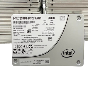 Intel S4 520 960G Dahili SATA 3.0 SSD 501-600MB/s Okuma/Yazma Hızı <span class=keywords><strong>2</strong></span>,5 inç Hyperfusion 0255Y401 Sunucu Uygulaması için Yeni - Product Image 2