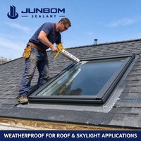 JUNBOM 9502 Mastic silicone neutre RTV, forte adhérence, extrusion facile, pour fenêtres, portes, verre, aluminium, fabricant direct d'usine