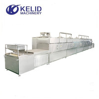 Industrial Nuts Pumpkin Seed Dryer Tunnel Microwave Drying Sterilization Machine