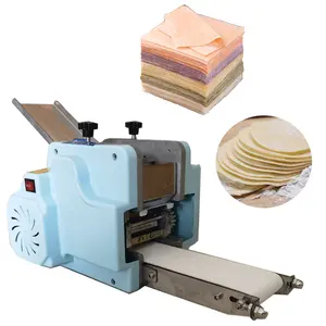 Gyoza-máquina automática de envoltura de disco empanada comercial, máquina para hacer tortillas, laminadora de masa roti