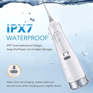 เครื่องทำความสะอาดช่องปากแบบพกพา ราคาส่งถูก กันน้ำ IPX7 อุปกรณ์ทำความสะอาดฟันไฟฟ้า สำหรับใช้ที่บ้านและเดินทาง - Product Image 3