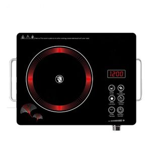 Plaque de cuisson à induction 3500W en gros, cuisinière électrique intelligente à induction électromagnétique, cuisinière infrarouge en céramique pour hotpot - Product Image 1