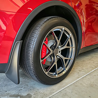 Velg Mobil Premium Gloss Black Custom Forged Aluminium Alloy 18 19 20 21 Inch 5x114.3 untuk Tesla Model 3 Y