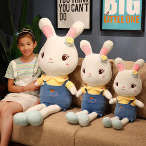 超柔软1米1.2米1.5米高兔兔毛绒玩具毛绒娃娃 - Product Image 3