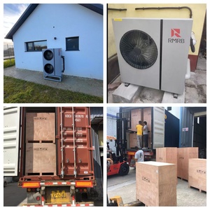 ปั๊มความร้อนอากาศสู่น้ำ R290 ERP A+++ 18.44kW EVI ให้ความร้อนได้ถึง 75 องศาเซลเซียส พร้อม WiFi ได้รับการรับรองมาตรฐาน CE สำหรับบ้าน รองรับ OEM ODM - Product Image 5