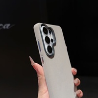 Étui de téléphone magnétique givré anti-chute Meracly compatible avec Samsung Galaxy S26/25/24/23/Ultra S26/25/24/Plus