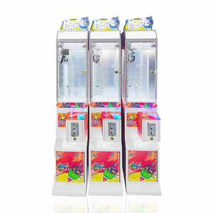 Máquina expendedora comercial de metal y plástico con aceptador de billetes y lector de tarjetas, luz LED, para centros de juego y boliche - Product Image 4