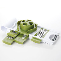 Trancheuse manuelle multifonctionnelle facile à utiliser, mandoline pour légumes avec lames interchangeables