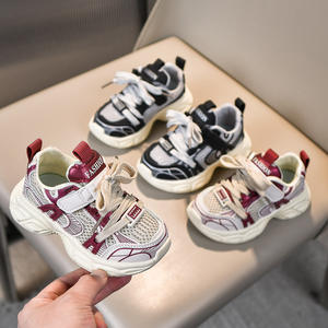 รองเท้าผ้าใบลำลองสำหรับเด็กผู้ชาย, รองเท้า2025ตาข่ายระบายอากาศได้ดีรองเท้ากีฬาสำหรับเด็กฤดูใบไม้ผลิ - Product Image 2