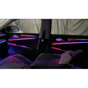 Bande LED RGBIC Premium pour éclairage d'ambiance intérieur de voiture, éclairage d'atmosphère pour Volkswagen Passat 2019-2025 - Product Image 5