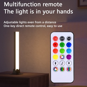 Nueva Barra <span class=keywords><strong>de</strong></span> Luz RGB 3D con Ritmo Musical, Lámpara Ambiental LED <span class=keywords><strong>de</strong></span> Colores para Decoración <span class=keywords><strong>de</strong></span> Habitaciones <span class=keywords><strong>de</strong></span> Juegos y Automóviles - Product Image 6