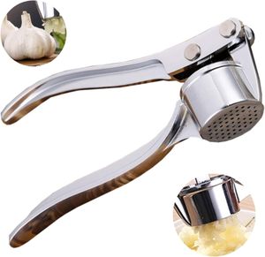 Prensa de Ajo Antideslizante con Clip Reforzado, Multifuncional, de Aleación de Zinc y Acero Inoxidable, Manual, Ecológica y Duradera - Product Image 4
