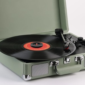 Adaptador de Aluminio de Fábrica para Discos de Vinilo de 45 RPM, Disco de Conversión de 7 Pulgadas con Orificio Grande, Adaptador de Funda Central, Soporte para Tocadiscos - Product Image 4