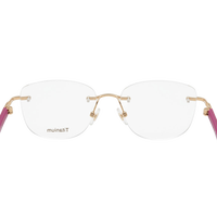 Monturas de Gafas Graduadas Sin Aro de Alta Calidad, Monturas de Gafas de Lujo para Negocios, Monturas Metálicas Duraderas para Hombre