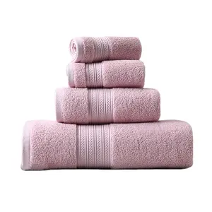 Asciugamano da bagno in canapa di cotone di alta qualità per Set di asciugamani da bagno in cotone 100% di lusso a cinque stelle per Hotel