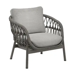 Outdoor rattan sofa rattan chair tea table villa garden balcony furniture combination
