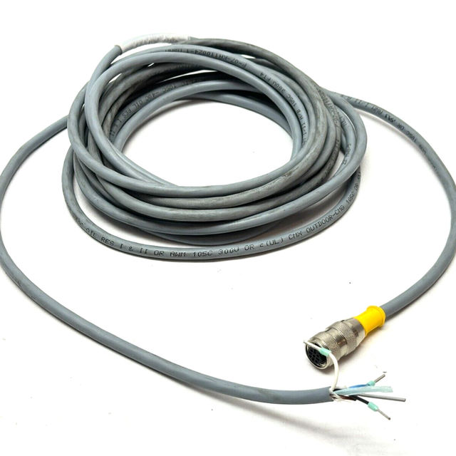 4.5t-6 Actuator Sensor Cable Female M12 5-pin 5.5m Cut U2189 New Original Ready Stock Industrial Automation Pac De