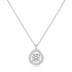 Elegant Teardrop Pendant Necklace Fashion Jewelry Women Minimalist <b>Chain</b> Necklace For Daily Wear Gift - Product Image 3
