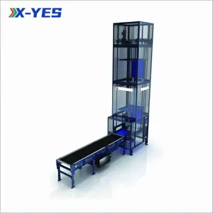 X-YES tự động liên tục vận chuyển hàng hóa dọc thang máy cho quản lý hàng tồn kho